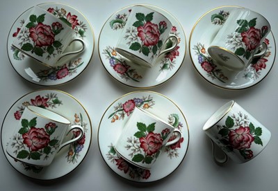 Lot 382 - WEDGWOOD "CHARNWOOD" PART COFFEE SERVICE