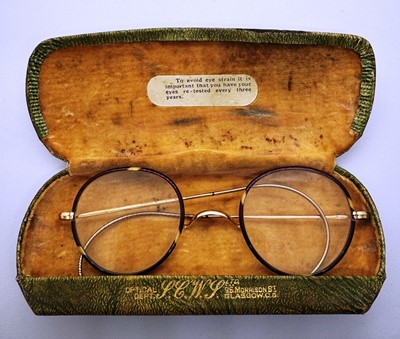 Lot 383 - PAIR OF VINTAGE HARRY POTTER STYLE SPECTACLES
