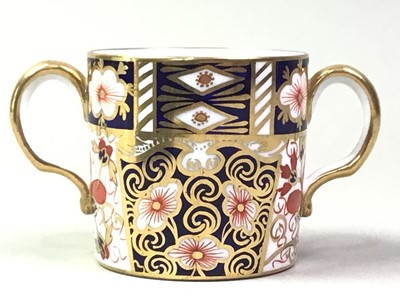 Lot 705 - ROYAL CROWN DERBY COFFEE CUP AND SAUCER