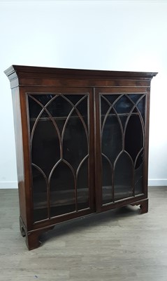 Lot 680 - MAHOGANY BOOKCASE