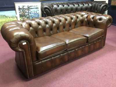 Lot 464 - CHESTERFIELD SETTEE