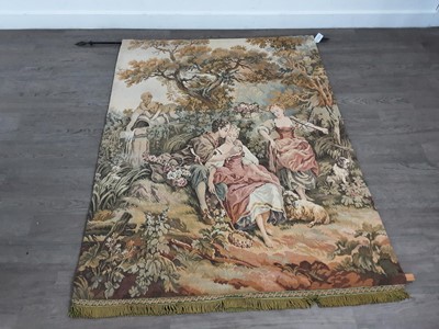 Lot 722 - VINTAGE FRENCH TAPESTRY