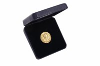 Lot 569 - GOLD SOVEREIGN DATED 1890 in box, with card
