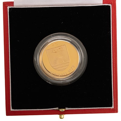 Lot 20 - KIRIBATI GOLD COMMEMORATIVE COIN