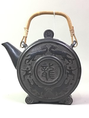Lot 743 - EAST ASIAN TEAPOT