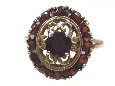 Lot 746 - VICTORIAN BAR BROOCH AND A RING