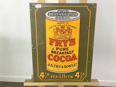 Lot 766 - REPRODUCTION ENAMELLED ADVERTISEMENT SIGN
