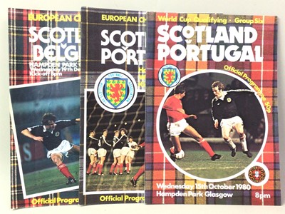 Lot 710 - COLLECTION OF FOOTBALL PROGRAMMES