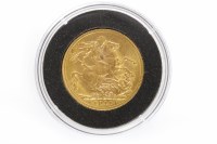 Lot 579 - GOLD SOVEREIGN DATED 1911 in capsule, not proof