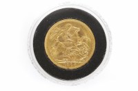 Lot 584 - GOLD SOVEREIGN DATED 1906 in capsule, not proof