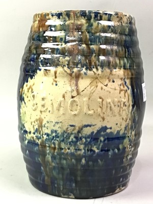 Lot 24 - MORRISON AND CRAWFORD (ROSSLYN POTTERY) OF KIRKCALDY STORAGE JAR