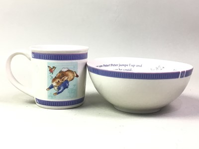 Lot 58 - GROUP OF WEDGWOOD 'PETER RABBIT' ITEMS