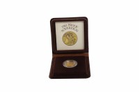 Lot 595 - GOLD PROOF SOVEREIGN DATED 1981 in capsule,...