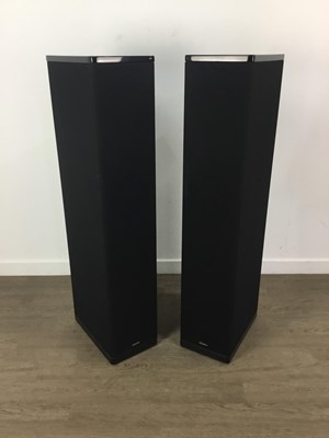 Lot 76 - TWO LARGE STEREO SPEAKERS