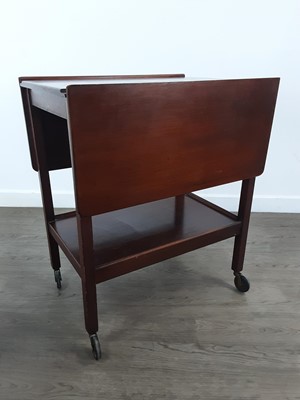 Lot 121 - MAHOGANY TROLLEY