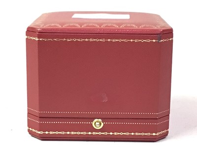 Lot 103 - CARTIER JEWELLERY BOX