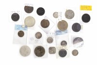 Lot 603 - GROUP OF VARIOUS BRITISH AND OTHER COINS...