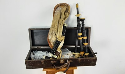 Lot 988 - SET OF BAGPIPES