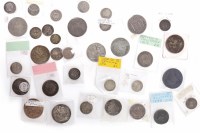 Lot 604 - GROUP OF GEORGE II AND GEORGE III COINS...