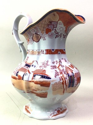 Lot 99 - LARGE IRONSTONE STYLE WASH JUG