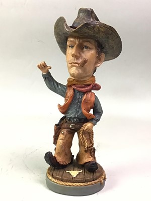 Lot 139 - COLLECTION OF WILD WEST FIGURES