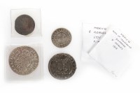Lot 610 - GROUP OF SPANISH COLONIAL AND LATER COINS...
