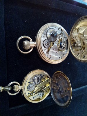 Lot 815 - EIGHTEEN CARAT GOLD POCKET WATCH