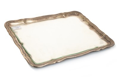 Lot 1246 - GERMAN SILVER TRAY