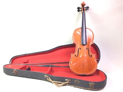 Lot 256 - STRADIVARIUS COPY VIOLIN