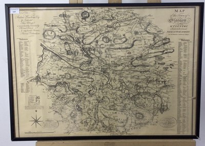 Lot 169 - MAP OF GLASGOW