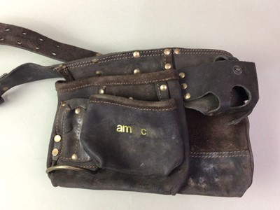 Lot 215 - VINTAGE LEATHER HOLSTER