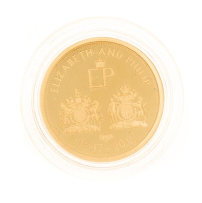 Lot 24 - ELIZABETH AND PHILIP GOLD SOVEREIGN