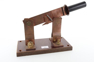 Lot 1011 - COPPER KNIFE SWITCH