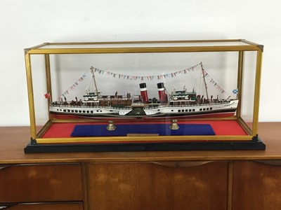 Lot 1 - SCRATCH BUILT MODEL OF THE PS WAVERLEY