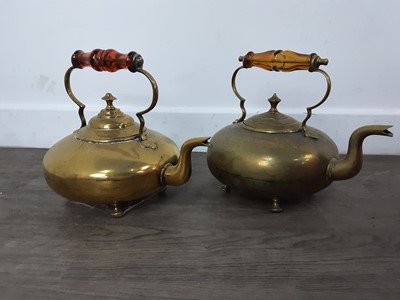 Lot 355 - GROUP OF VICTORIAN BRASS WARE