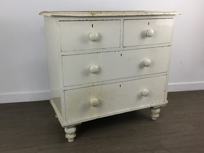 Lot 336 - TWO VICTORIAN CHESTS OF DRAWERS