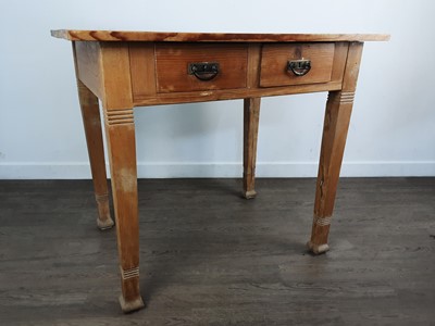 Lot 339 - PINE SIDE TABLE