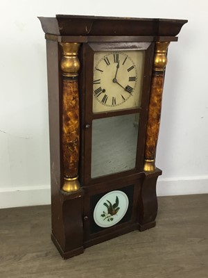 Lot 343 - AMERICAN WALL CLOCK