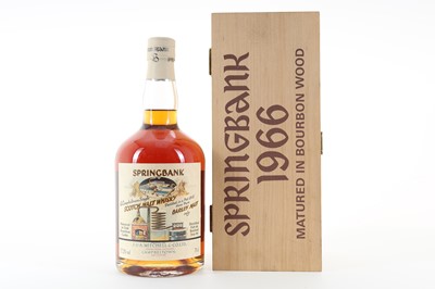 Lot 215 - SPRINGBANK 1966 LOCAL BARLEY CASK #503