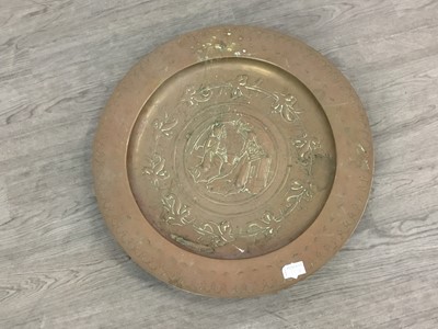 Lot 357 - BRASS CHARGER