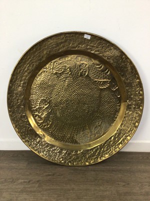 Lot 398 - INDIAN BRASS CHARGER