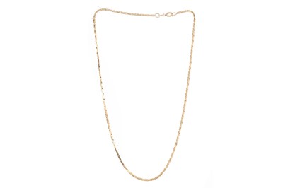 Lot 526 - GOLD NECKLET