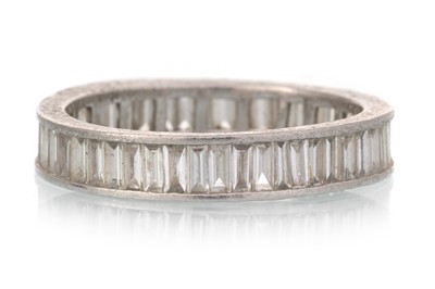 Lot 608 - DIAMOND ETERNITY RING