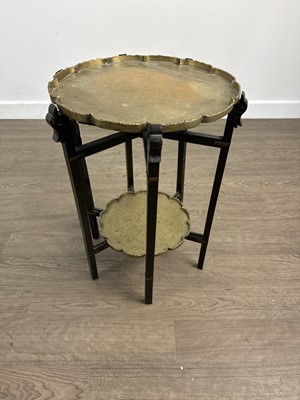 Lot 1628 - CHINESE FOLDING OCCASIONAL TABLE