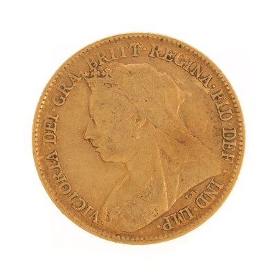 Lot 29 - VICTORIA GOLD HALF SOVEREIGN