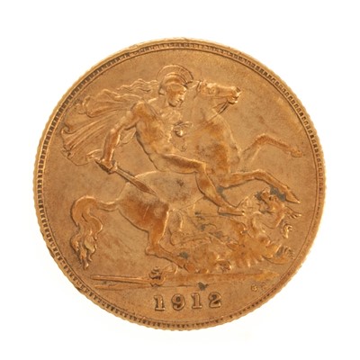 Lot 32 - GEORGE V GOLD HALF SOVEREIGN