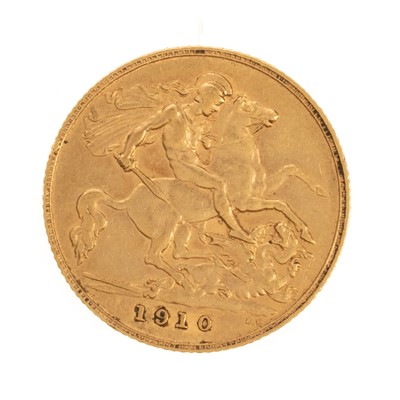 Lot 35 - EDWARD  VII GOLD HALF SOVEREIGN