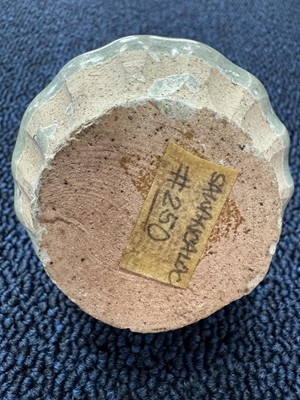 Lot 1632 - GROUP OF CHINESE CELADON GLAZE POTTERY