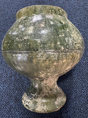 Lot 1632 - GROUP OF CHINESE CELADON GLAZE POTTERY
