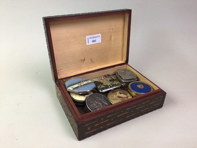 Lot 402 - COLLECTION OF POWDER COMPACTS